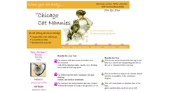 Desktop Screenshot of chicagocatnannies.com